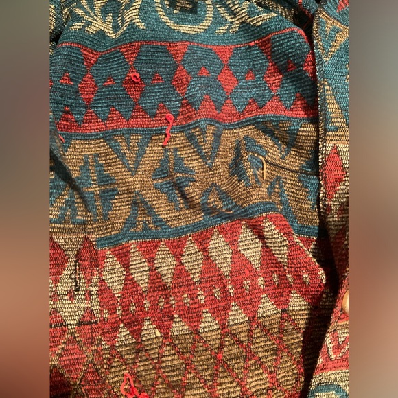 Womens vintage jacket Aztec design. - Picture 6 of 6